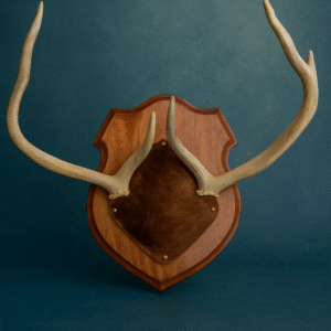 Original Deer Antler Wall Mount Natural Singh