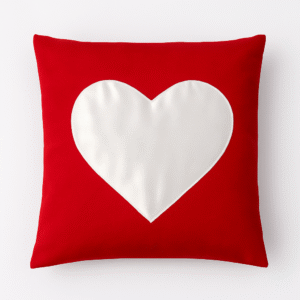 Red Heart Love Cushion