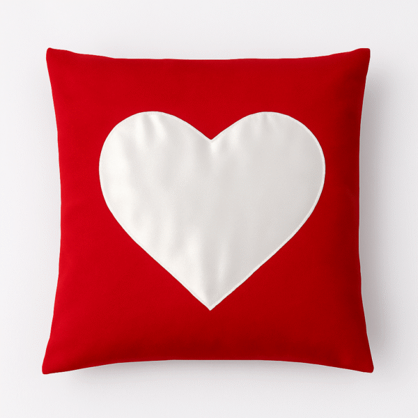 Red Heart Love Cushion