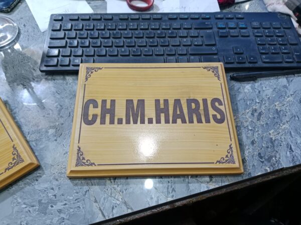 Custom Acrylic House Name Plate - Image 2